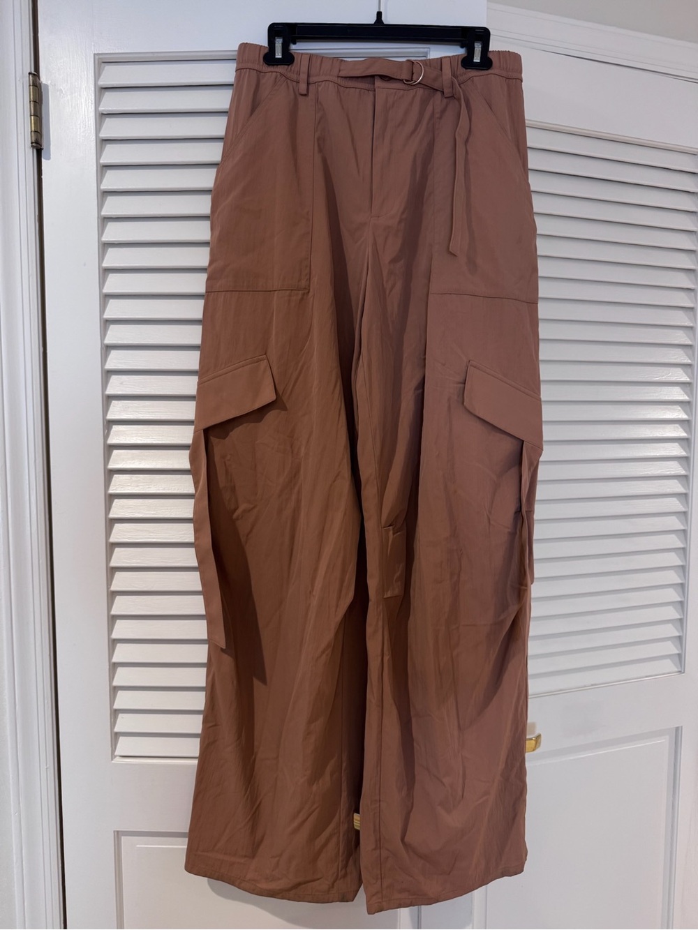 Lapointe Windbreaker Utility Pocket pants in sienna